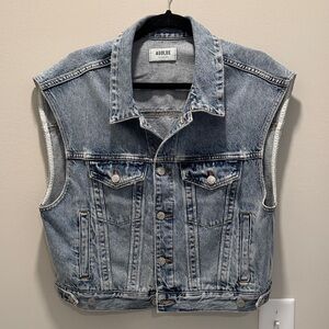 Agolde Charli Denim Vest